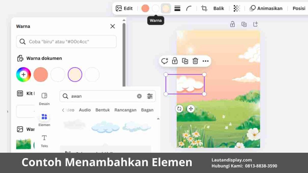 Cara Membuat Poster Di Canva Tanpa Template - Lautan Display